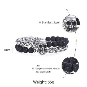 Titanium Steel Skull