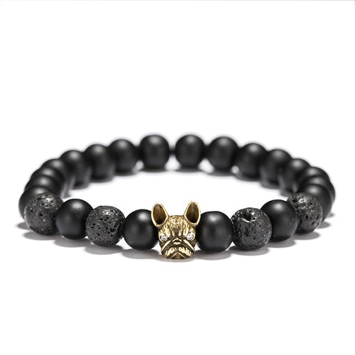 Tess French Buldog Head Bracelet