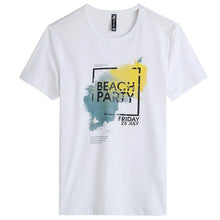 Load image into Gallery viewer, Summer t-shirt with print BEEACH PARTY