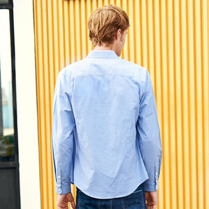 Casual shirt for men with long sleeves
