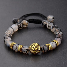 Load image into Gallery viewer, Tess Men Bracelet Gray