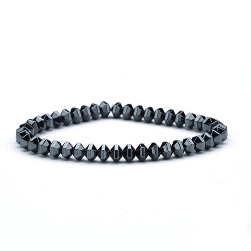 Men Obsidian Stone Bracelet