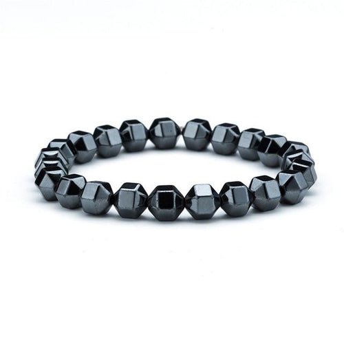 Men Obsidian Stone Bracelet