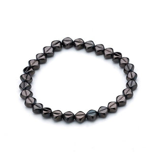 Men Obsidian Stone Bracelet