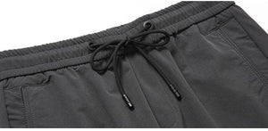 Comfortable casual men's lace-up pants