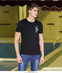 Summer t-shirt with print LION