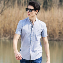 Load image into Gallery viewer, Oxford men shirt Slim fit