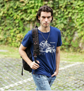 Summer t-shirt with print Travel Far Away