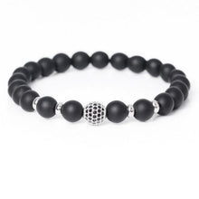 Load image into Gallery viewer, Men Bracelet Matte Black