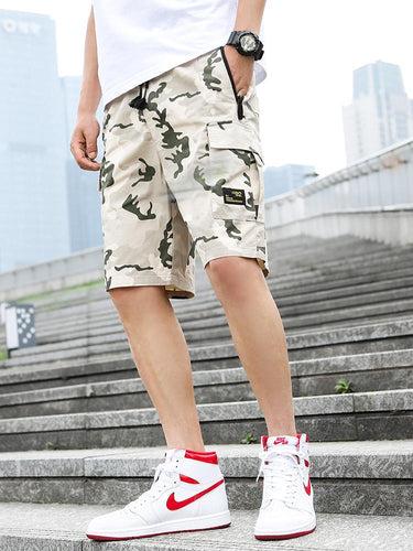 Men's shorts military camouflage