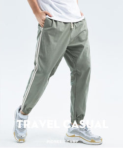 Casual slim fit pants men