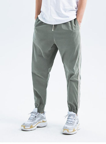 Casual slim fit pants men