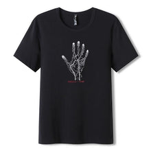 Load image into Gallery viewer, Men&#39;s summer cotton t-shirt with hand print