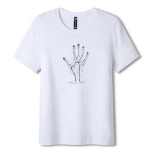 Load image into Gallery viewer, Men&#39;s summer cotton t-shirt with hand print