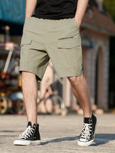 Load image into Gallery viewer, Stylish casual shorts with side pockets