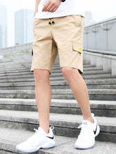 Load image into Gallery viewer, Summer men&#39;s shorts with fake pockets