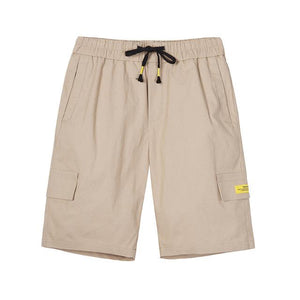 Summer men's shorts with fake pockets