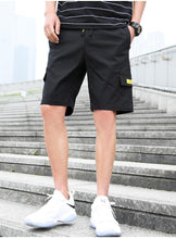 Load image into Gallery viewer, Summer men&#39;s shorts with fake pockets