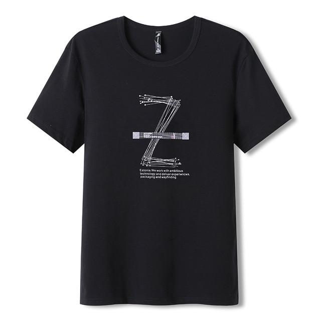 Summer t-shirt with print ZZZ