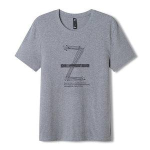 Summer t-shirt with print ZZZ