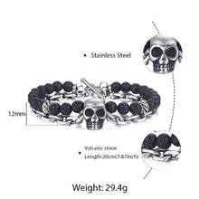 Load image into Gallery viewer, Titanium Steel Skull