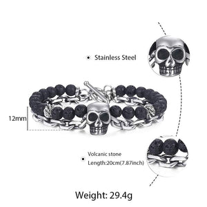 Titanium Steel Skull