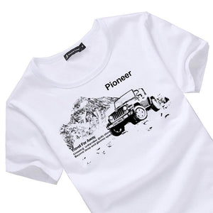 Summer t-shirt with print Travel Far Away