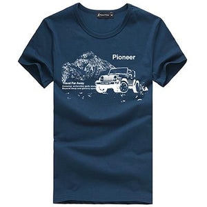 Summer t-shirt with print Travel Far Away