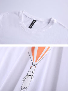 Summer t-shirt with print balloon