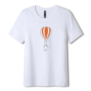 Summer t-shirt with print balloon