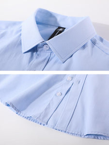 Men's shirt cotton solid color