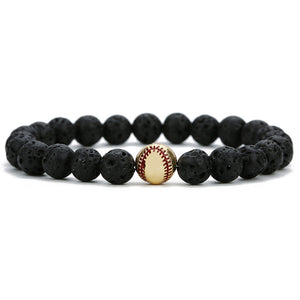 Tess Men Baseball Bracelet