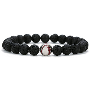 Tess Men Baseball Bracelet