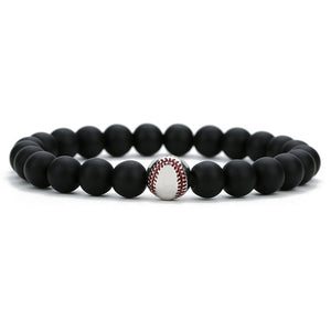 Tess Men Baseball Bracelet