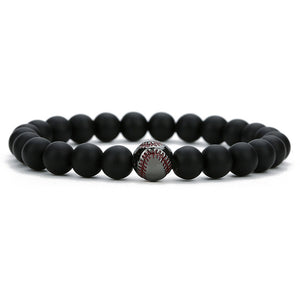 Tess Men Baseball Bracelet